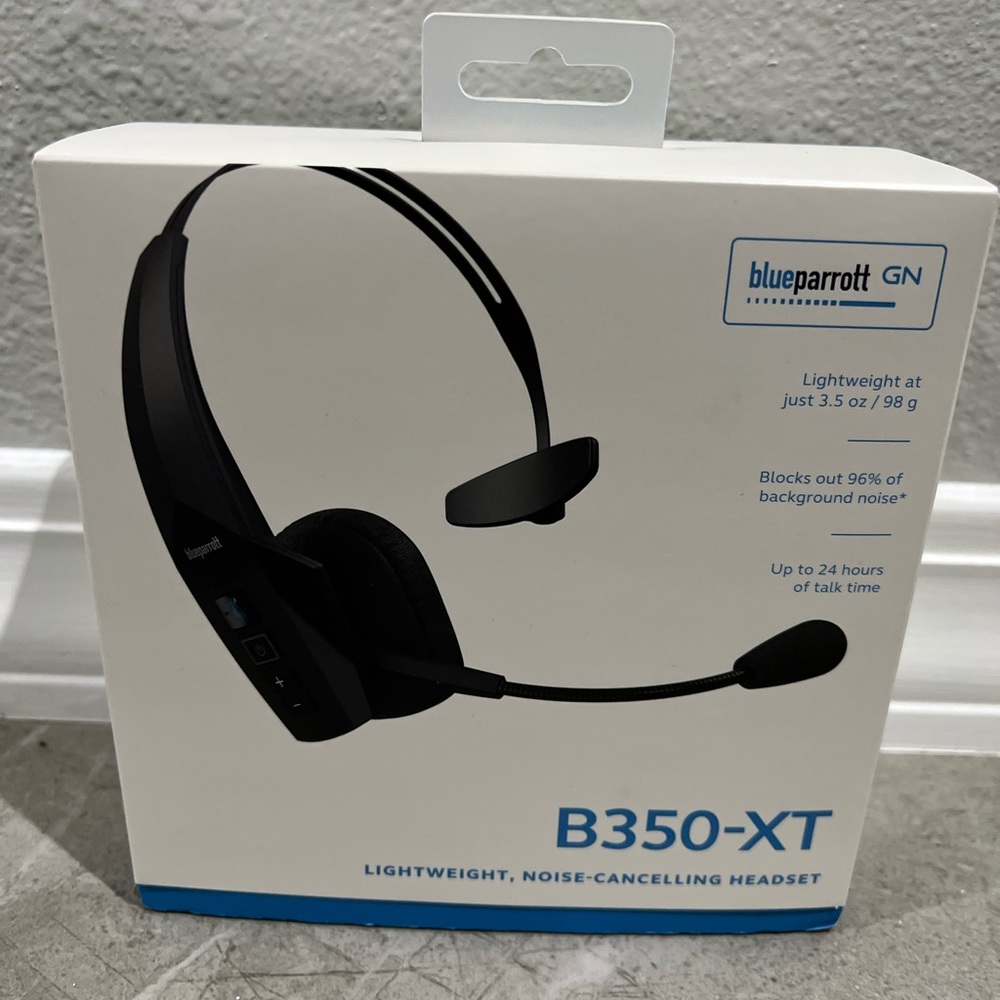 BlueParrott Bluetooth Headset Noise Canceling